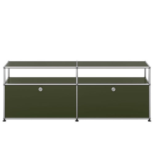 USM Lowboard, Olive Green
