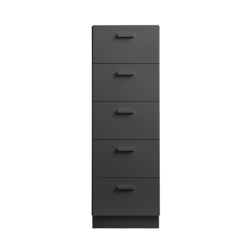 Relief Chest of Drawers with Plinth, Tall | String Furniture