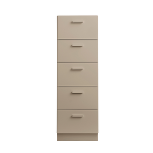 Relief Chest of Drawers with Plinth, Tall | String Furniture
