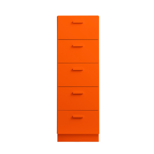 Relief Chest of Drawers with Plinth, Tall | String Furniture