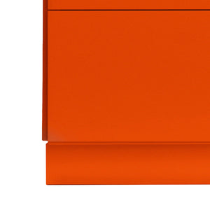 Relief Chest of Drawers with Plinth, Tall | String Furniture