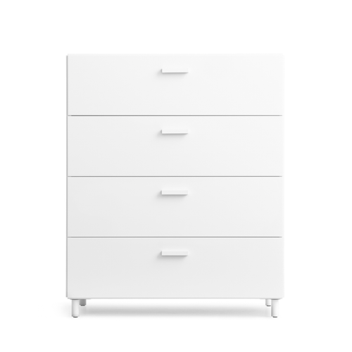 Relief Chest of Drawers with Legs, Wide | String Furniture