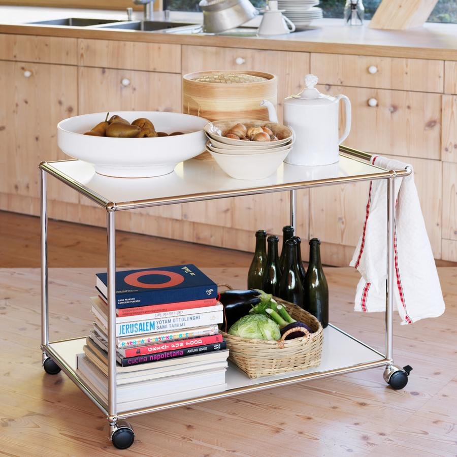 USM Haller ハラ－ D500 メタルボックス 色：ルビーレッド（２） USM Haller Trolley, Bar Cart Type 2 – KKLC Lifestyle